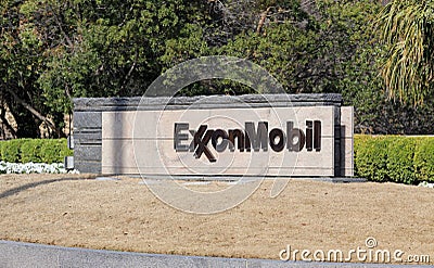 ExxonMobil World Headquarters Editorial Stock Photo